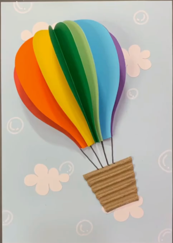 Image of hot air balloon craft