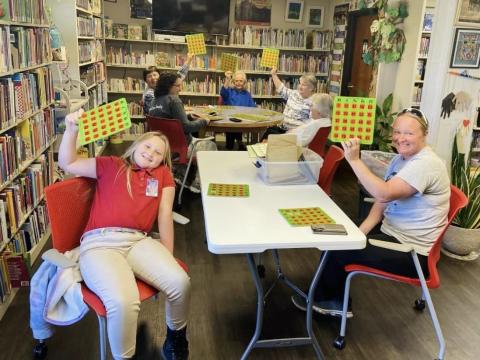 Image of people playing bingo