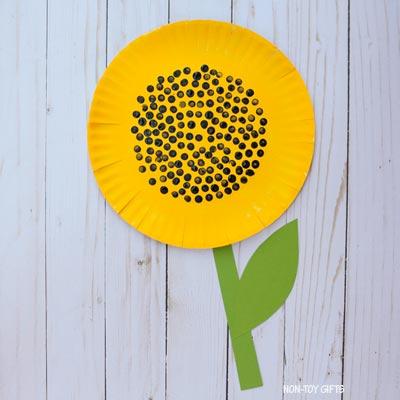 Image of paper sunflower