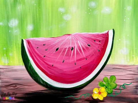 Image of watermelon painting