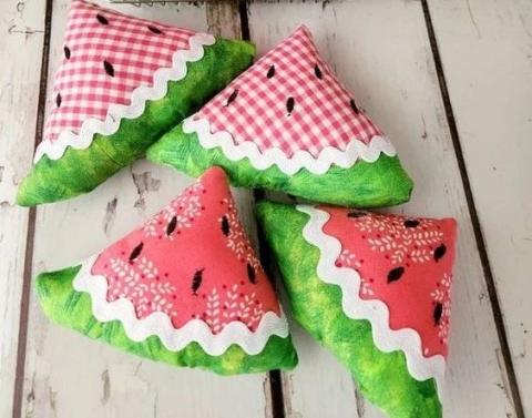 Image of fabric watermelon
