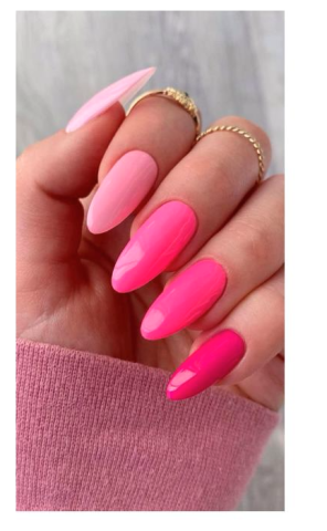 Image of pink manicure