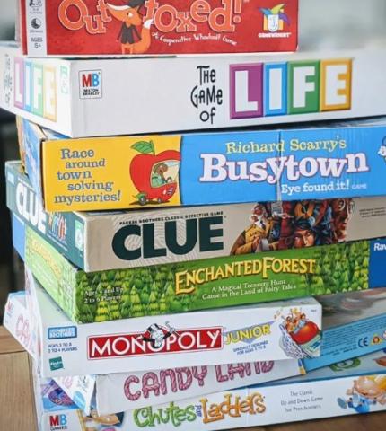 Image of board games