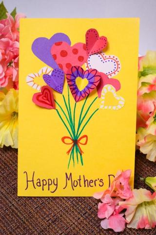 Image of a Mother's Day card
