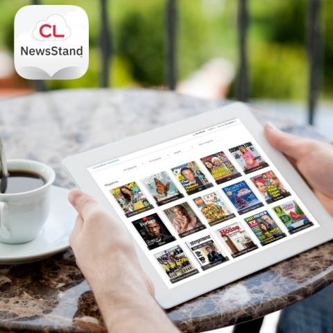Image of cloudLibrary NewsStand app