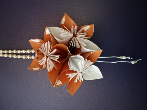 Image of flower wall hanging