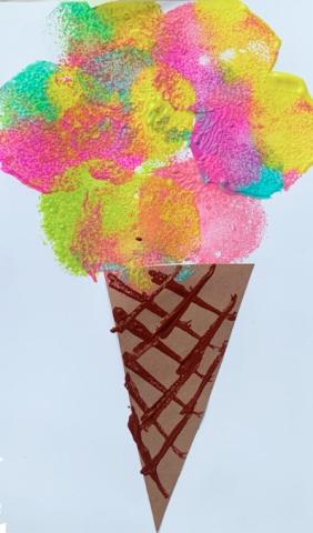 Image of ice cream art