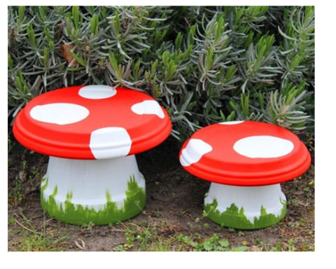 Image of clay pot mushrooms