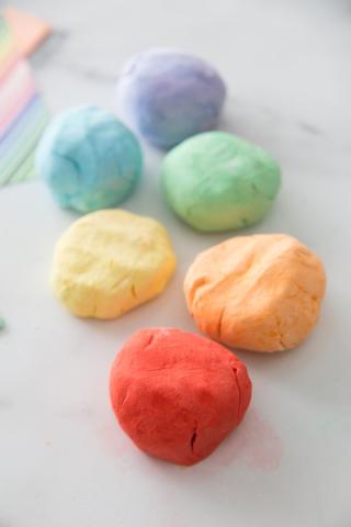 Image of foam dough