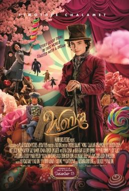 Image of Wonka movie poster