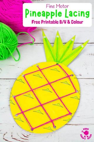 Image of pineapple craft