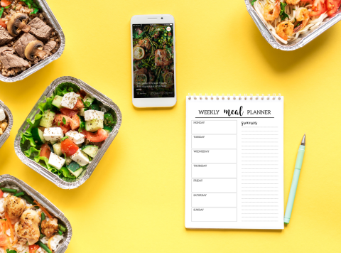 Image of meal planning