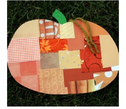 Image of patchwork pumpkin