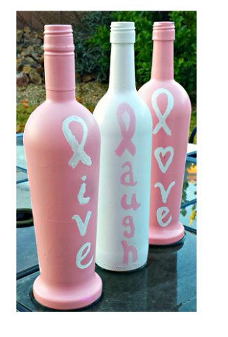 Image of Breast Cancer Awareness bottle