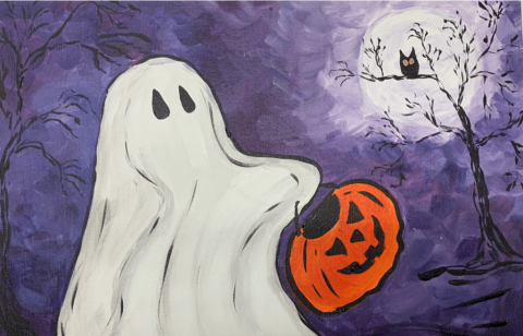 Image of spooky painting