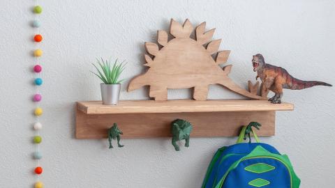 Image of dino on a shelf