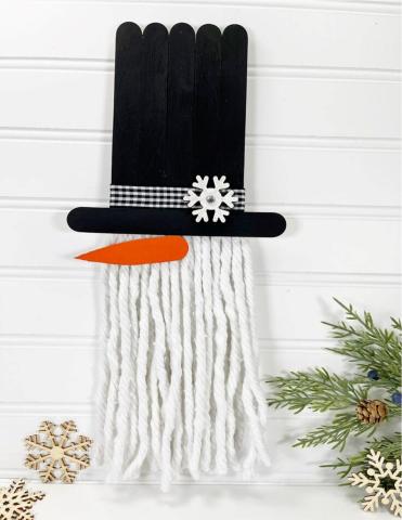 Image of snowman wall art