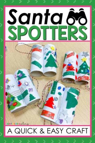 Image of Christmas binoculars