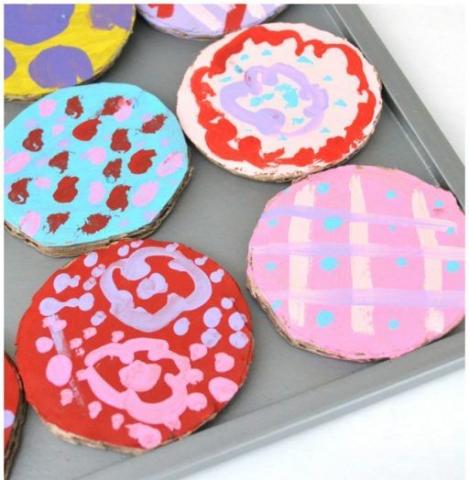 Image of paper cookies