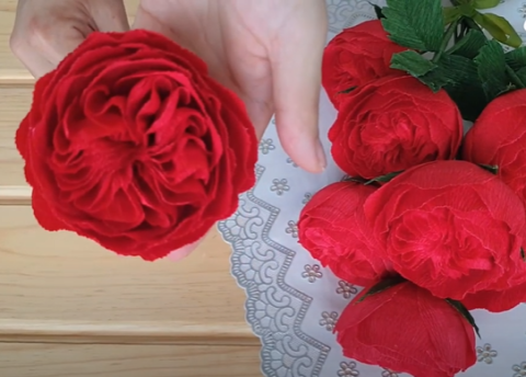 Image of paper roses