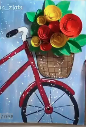 Image of bicycle painting 