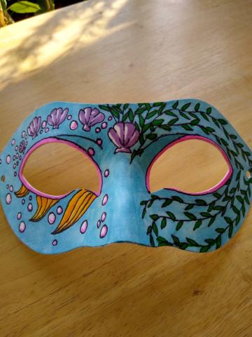 Image of Mardi Gras mask