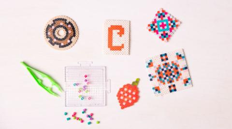 Image of perler beads