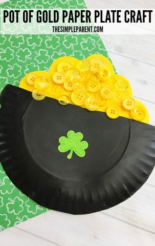 Image of pot of gold craft