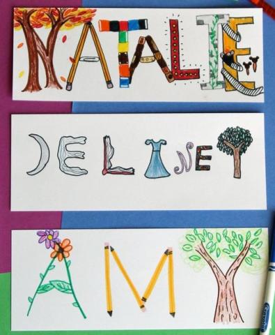 Image of name art