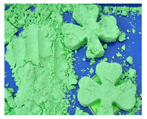 Image of shamrock dough