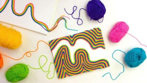 Image of yarn art