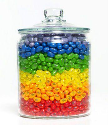 Image of jellybeans in a jar