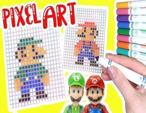 Image of pixel art