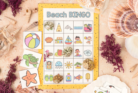 Image of beach bingo