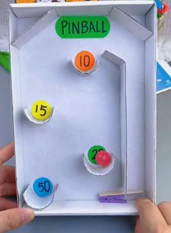 Image of pinball game