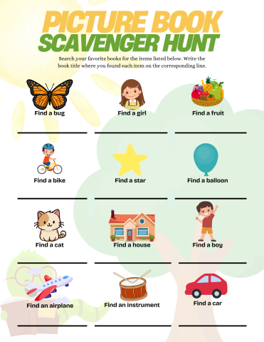 Image of scavenger hunt