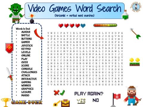 Image of word search