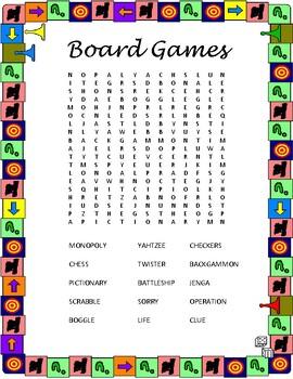 Image of word search