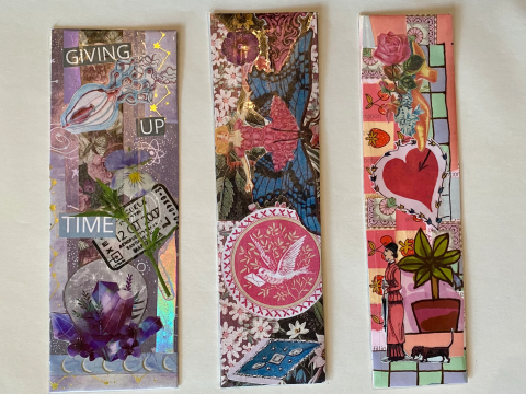 Image of collage bookmark