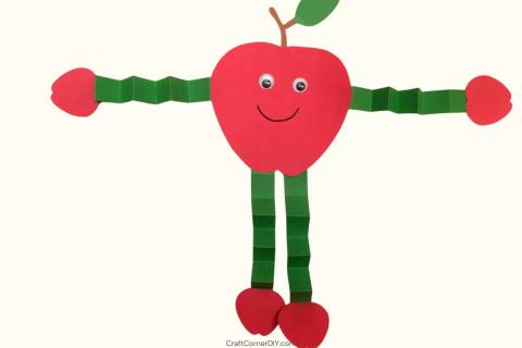 Image of apple person