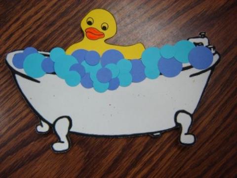 Image of rubber ducky craft