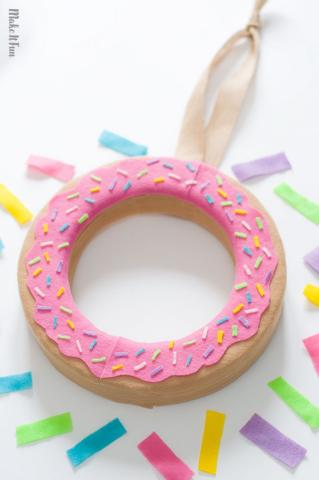 Image of donut wreath