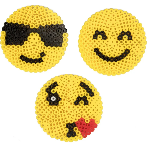 Image of perler bead emoji