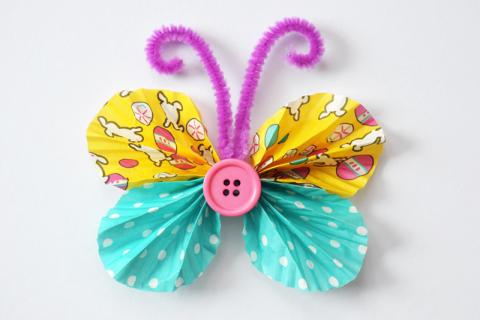 Image of butterfly craft