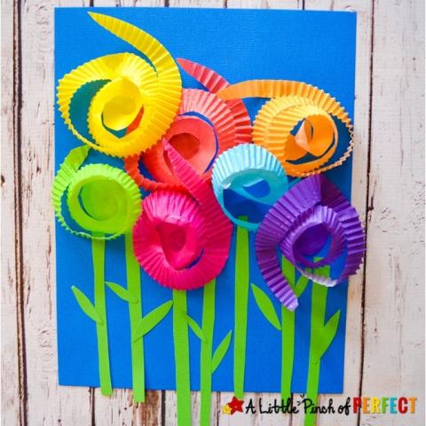 Image of cupcake flowers