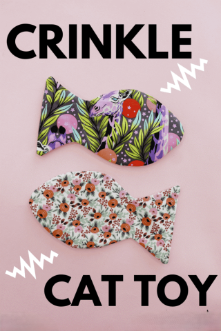Image of crinkle cat toy