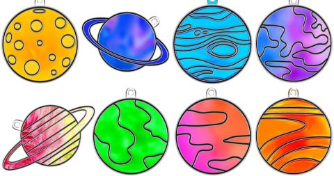 Image of planet suncatcher