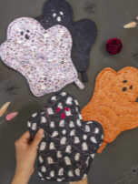 Image of ghost potholders