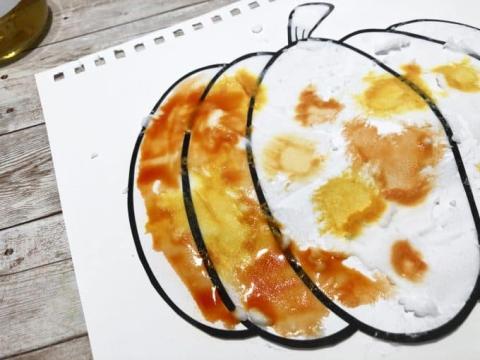 Image of pumpkin science