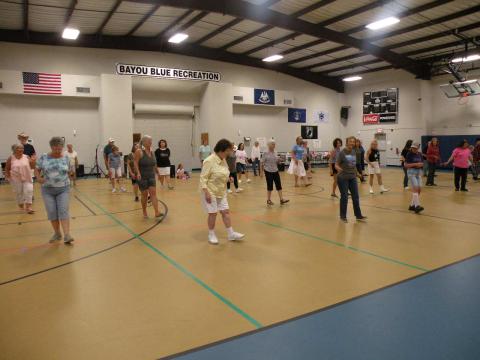Image of line dancing